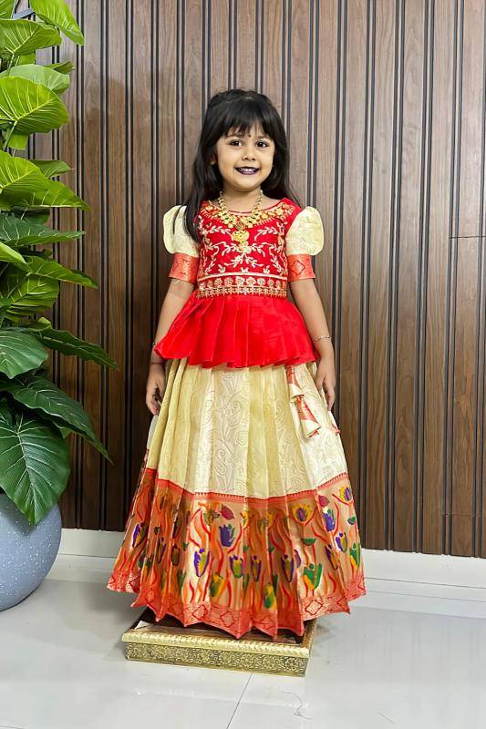kids lehenga choli silk Kids fashion market in Hyderabad